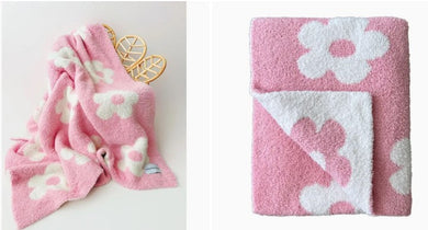 Daisy Baby Blanket | Pink